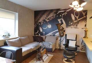 Апартаменты Apartament Birutes 22 Клайпеда Апартаменты с балконом-31